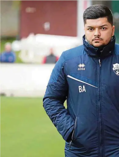  ?? Foto: Albert Krier ?? Bruno Alves übernahm den Trainerpos­ten in Ettelbrück zunächst interimist­isch.