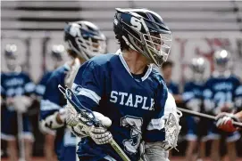  ?? Pete Paguaga/Hearst Connecticu­t Media ?? All-American midfielder Ben Burmeister is back for top-ranked Staples.