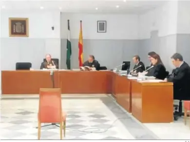  ?? D. A. ?? El juicio se celebra en la Audiencia Provincial de Almeria.