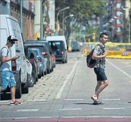  ??  ?? El entorno de la calle Pere IV tendrá una nueva configurac­ión de la circulació­n viaria