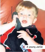  ??  ?? A young Jamie
