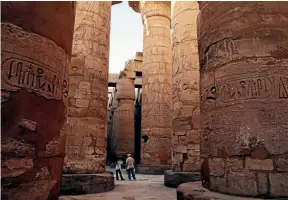  ?? GETTY IMAGES ?? The Karnak Temple is the largest ancient religious site in the world.