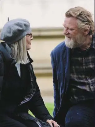  ??  ?? Diane Keaton and Brendan Gleeson in