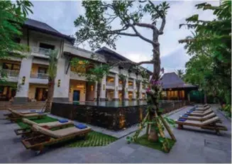  ??  ?? Jalan Cemara 35, Sanur
Sanur, Bali 80288, Indonesia
T: (+62) 361 288 009 E: purisantri­an@santrian.com/sm@santrian.com www.santrian.com