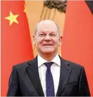  ?? FOTO: ?? ITINERARIO. El primer destino de Scholz fue el centro industrial de Chongqing.
AFP