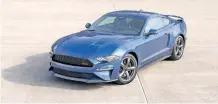  ?? ?? THE new Ford Mustang California Special is set to hit South African streets later this year.