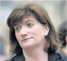  ??  ?? Nicky Morgan.