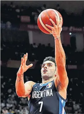  ?? (AP) ?? ¿Será el MVP? Campazzo jugó un gran Mundial. Al igual que Scola.