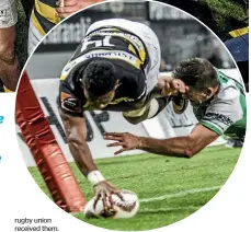  ??  ?? Waisake Naholo scored two amazing tries during the 46-25 win over the Turbos.