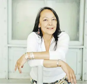  ?? THE CANADIAN PRESS ?? Tantoo Cardinal appears in Through Black Spruce and stars in Falls Around Her. Both films will be screened at TIFF this year.