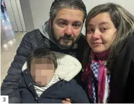  ?? PHOTOS FOURNIES PAR IBTISSEM KOULALI ?? 3 3. Au revoir d’Ibtissem en 2022 à l’aéroport en France, son mari Nassim s’était fait refuser cinq fois un visa de touriste pour venir l’aider à traverser ses traitement­s contre son cancer.