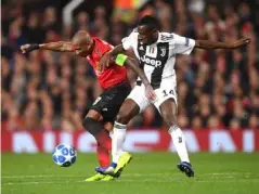  ??  ?? United struggled to deal with Juve's energy (Getty Images)