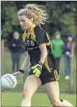 ??  ?? Fermoy ladies footballer Isobel Pyne who is profiled this week.