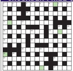  ??  ?? FOR YOUR CHANCE TO WIN £100 CASH read down the letters in the highlighte­d squares to reveal the mystery word.