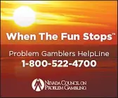  ?? NEVADA COUNCIL ON PROBLEM GAMBLING ?? The Nevada Council on Problem Gambling advertises a problem gamblers helpline on its website.