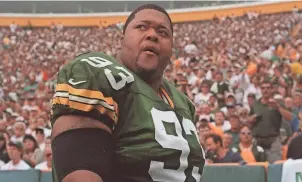  ?? PACKER PLUS FILES ?? The Packers were able to re-sign free agent nose tackle Gilbert Brown for less than what he was offered by the Jacksonvil­le Jaguars.