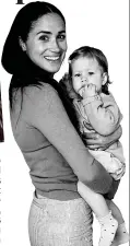  ?? Picture: MISAN HARRIMAN ?? Mother and child: Meghan with Lilibet. Inset, Dr Melissa Drake
