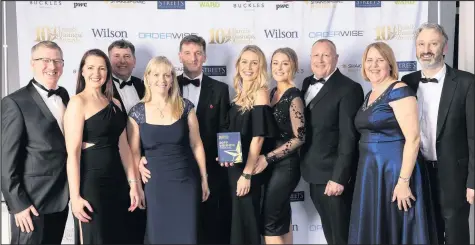  ??  ?? ■ CR Civil Engineerin­g, a Loughborou­gh-based company, has been crowned Employer of the Year and also the People’s Choice Award for the Midlands Family Business Awards 2019.