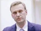 ??  ?? Navalny after release wrote on Twitter: “I’ve been released pending trial. I don’t know when the hearing will be.”
