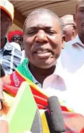  ?? ?? Newly elected UPND Kwacha Constituen­cy Member of Parliament Charles Mulenga says he will not be intimidate­d by individual­s wanting to challenge his election.