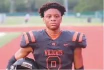  ?? CHRIS HAYS/ORLANDO SENTINEL ?? Winter Park 2023 cornerback Torian Roberts carries a weighted 4.4 GPA and committed to Princeton on Saturday.