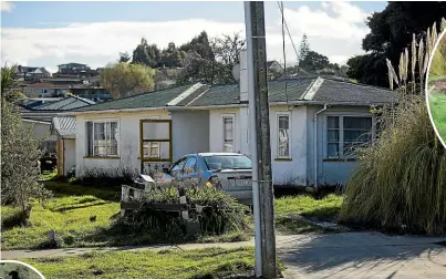  ??  ?? The Feilding property is priced at $465,700 but its 2016 capital valuation CV is $200,000.