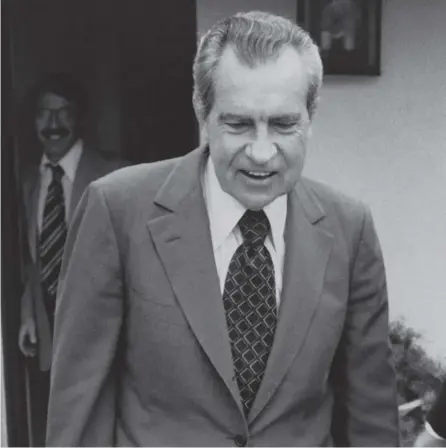  ?? PICTURE: BBC ?? 0 Nixon planned to introduce a healthcare scheme similar to Obamacare before he was forced from office
