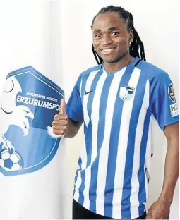  ??  ?? SiphiweTsh­abalala came off the bench for his new team.