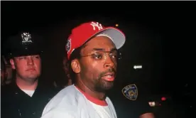  ??  ?? For a long time baseball caps were only available in team colours, but Spike Lee changed that Photograph: Bei/REX/Shuttersto­ck