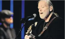  ?? JOE HOWELL, AP ?? Gregg Allman at the American Music Associatio­n awards show in Nashville, Tennessee, in October 2011.