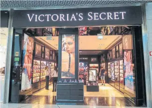  ?? TRIBUNE NEWS SERVICE FILE PHOTO ?? Victoria’s Secret has 1,091 stores in the U.S. and Canada with 909 U.S. Victoria’s Secret stores and 144 Pink stores. The company says it will close 235 U.S. Victoria’s Secret and three Pink stores.