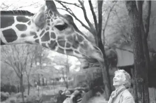  ?? Appeal-democrat file photo ?? A still from the movie, “The women who loved giraffes,” – one of the films featured in the 2021 Wild & Scenic Film Festival.