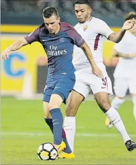  ?? FOTO: GETTY IMAGES ?? Lo Celso, ofrecido El argentino del PSG sonó ayer como alternativ­a para el Betis