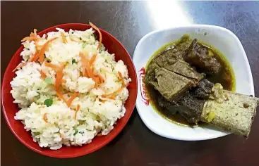  ?? — LEE HAN YING ?? Quanzhou’s niu pai is the beef version of bak kut teh, and considered an icon dish of the city associated with the Muslim Chinese community.