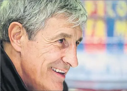  ?? FOTO: PEP MORATA ?? Quique Setién atendió a MD en una larga entrevista el pasado viernes; antes ya había aceptado la invitación a nuestra gran Gala