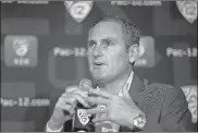  ?? AP-D. Ross Cameron, File ?? Pac- 12 Commission­er Larry Scott declined a request for comment through a Pac-12 spokesman.