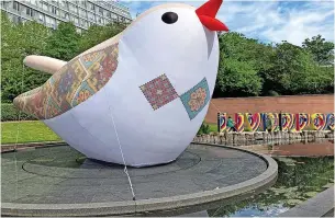  ?? ?? A Nightingal­e in Liverpool, one of the attraction­s at the Eurovision Song Contest in Liverpool