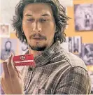  ??  ?? Adam Driver. Infiltrado en el KKK.