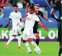  ?? EUROPA PRESS ?? Casemiro fue elegido el MVP del partido