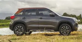  ??  ?? SPOT ON. Suzuki has always managed to get the recipe right with compact vehicles, and the Vitara Brezza is a prime example of how a manufactur­er can fit lots into a tiny package .
