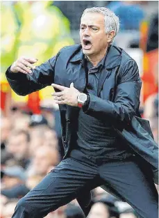  ?? FOTO: DPA ?? Brotlose Kunst: José Mourinho muss United verlassen.