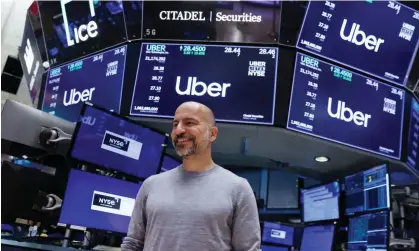  ?? Photograph: Andrew Kelly/Reuters ?? Uber’s chief executive, Dara Khosrowsha­hi, has made a concerted effort to placate city authoritie­s and regulators.