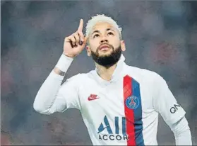  ?? AP ?? Neymar, crack del PSG
El equipo parisino, proclamado campeón tras cancelarse la Ligue 1 FOTO: