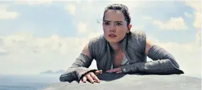  ??  ?? RULE BREAKER Star Wars: The Last Jedi, starring Daisy Ridley, upset fans