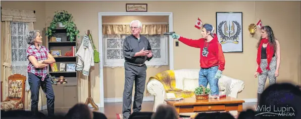  ?? SUBMITTED ?? Suburban Standoff is a must-see comedy that is currently on stage in Kentville.