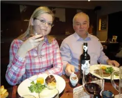  ??  ?? Both Sergei and Yulia Skripal were initially in a critical condition, but were later discharged from hospital (Rex)