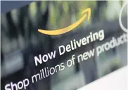  ?? REUTERS ?? The Australia Amazon site shows deliveries have started in this illustrati­on photo December 5, 2017.