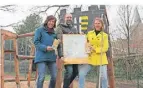  ?? FOTO: STADT ?? Hilla Otten, Andreas Bendt und Birgit Wilms (v.l.) mit den Tipps.