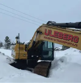  ?? FOTO: ANDERS HOLTET ?? Kjetil og Jon Uleberg eide 50 prosent av Uleberg Maskin & Transport AS. I dag er det Wenche Gøthesen Uleberg som er styreleder i selskapet, som hun også har en mindre eierpost i.