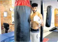  ??  ?? Rochdale boxer Bilal Rehman